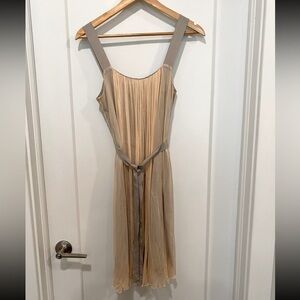 REISS Blush Cocktail Dress with Sash sz 10
